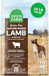 Open Farm, Grain-Free Aliments pour chiens secs, complets & Balanced Kibble, durable & Ingrédients d'origine éthique, légumes non OGM & Les superaliments soutiennent la santé globale, la recette d'agneau élevée aux pâturages, 22lb sac