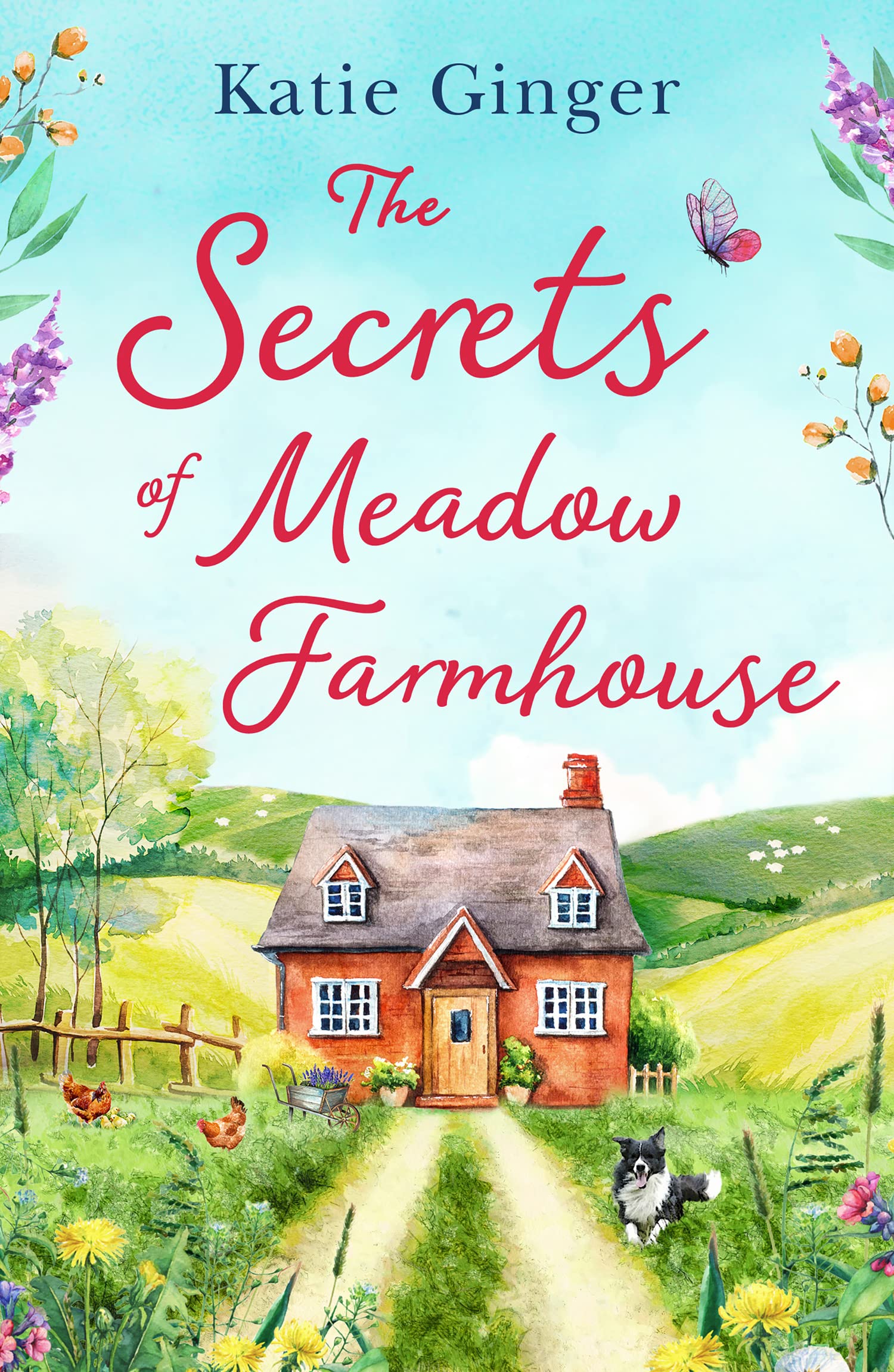 Katie Ginger - The Secrets of Meadow Farmhouse - Paperback Book