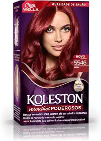 Tintura Koleston Vermelho 5546 Amora.