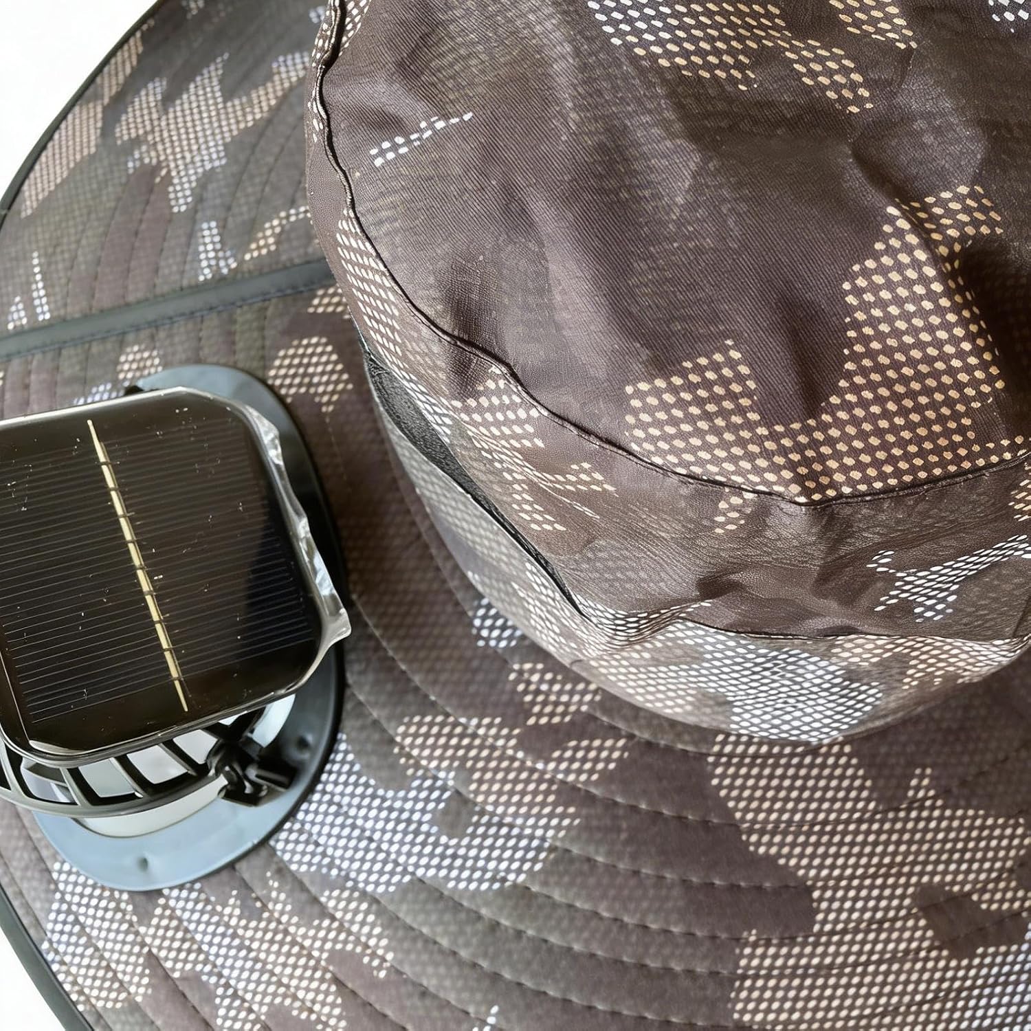 Fan Hat,Solar-Powered Detachable Wide Brim | Outdoor Cooling Hat Double Fan,for Summer Outdoor Gardening Fishing Hunting