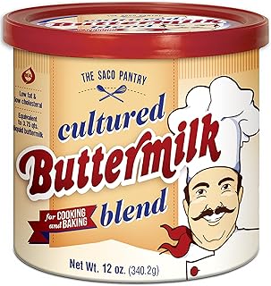 Saco Cultured Buttermilk for Cooking and Baking, Powdered, 12 oz