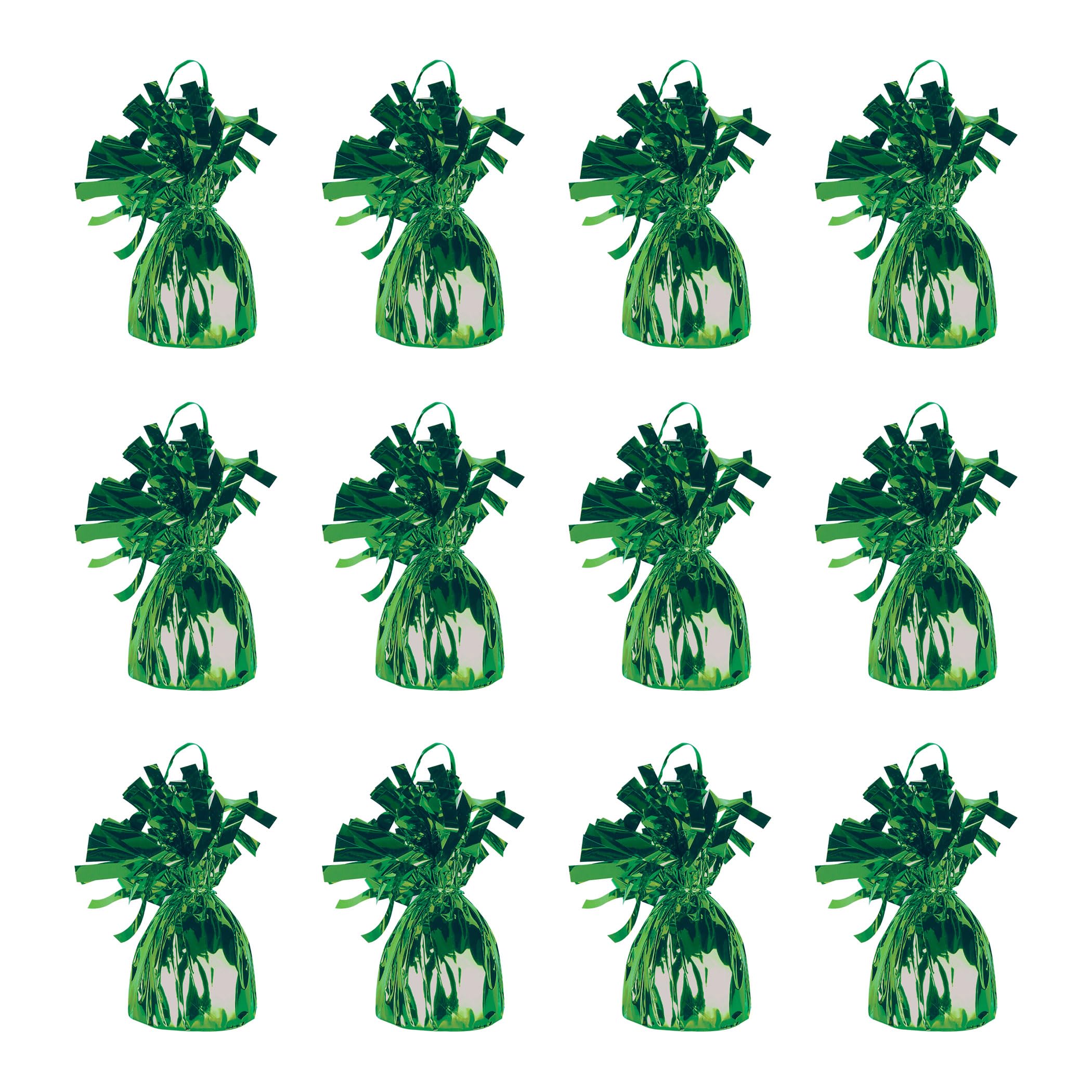 Beistle Metallic Wrapped Balloon Weight Pack of 12