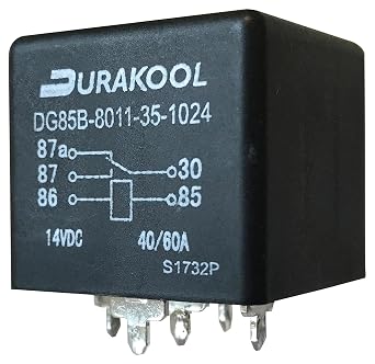 DG85B-8011-96-1024-M1DR AUTOMOTIVE RELAY, SPDT, 24VDC, 60A
