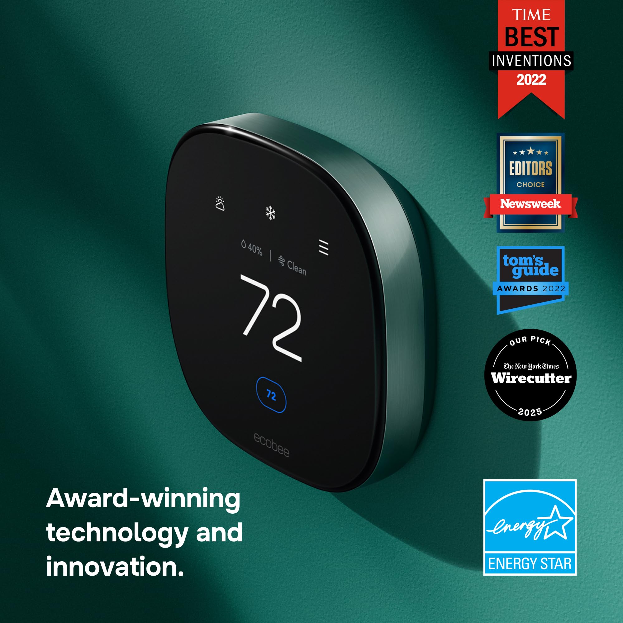 ecobee Smart Thermostat Premium - WiFi & Voice Control -15