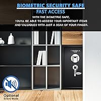 Vista 2 de Barska Caja fuerte biométrica grande