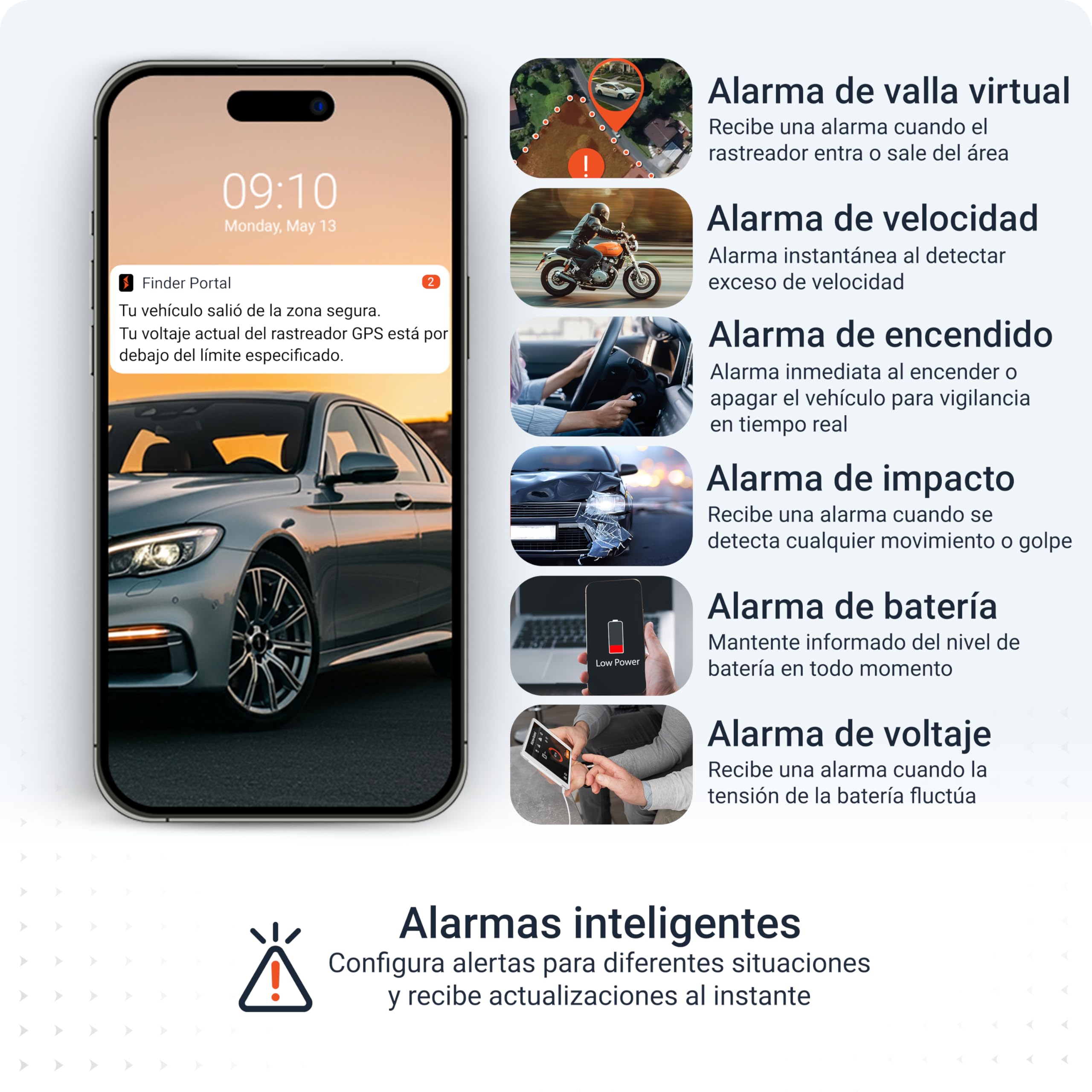 PAJ OBD Finder 4G 2.0 - Localizador GPS para Coche, Furgonetas y Otros Vehículos - Conexión a Interfaz OBD - Seguimiento en Tiempo Real, Área de Seguridad, Historial de Rutas y Alarmas Antirrobo