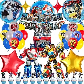 47Pcs Trans·form·ers Party Supplies, Trans·form·ers Birthday Decorations...