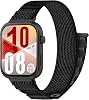 Hook Loop Fabric Cord Compatible with Rongep Huawei Watch Fit 4Fit 4 ProFit 3 Breathable Built Velcro Design, Deformation Resistant Comfortable Strap That Does Not Irritate Skin Without Sweating
