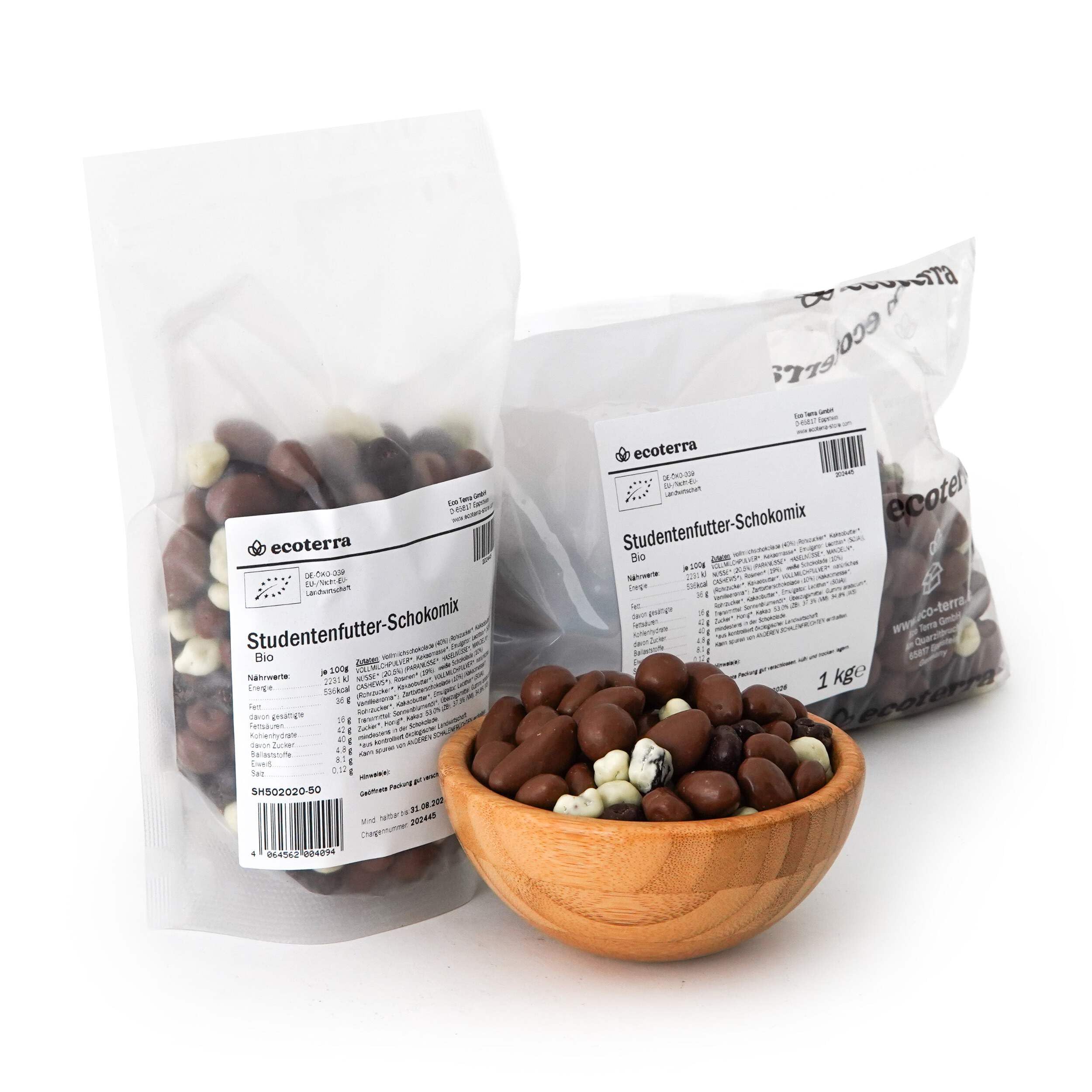 Bio Studentenfutter | Schoko Mix | ab 500g