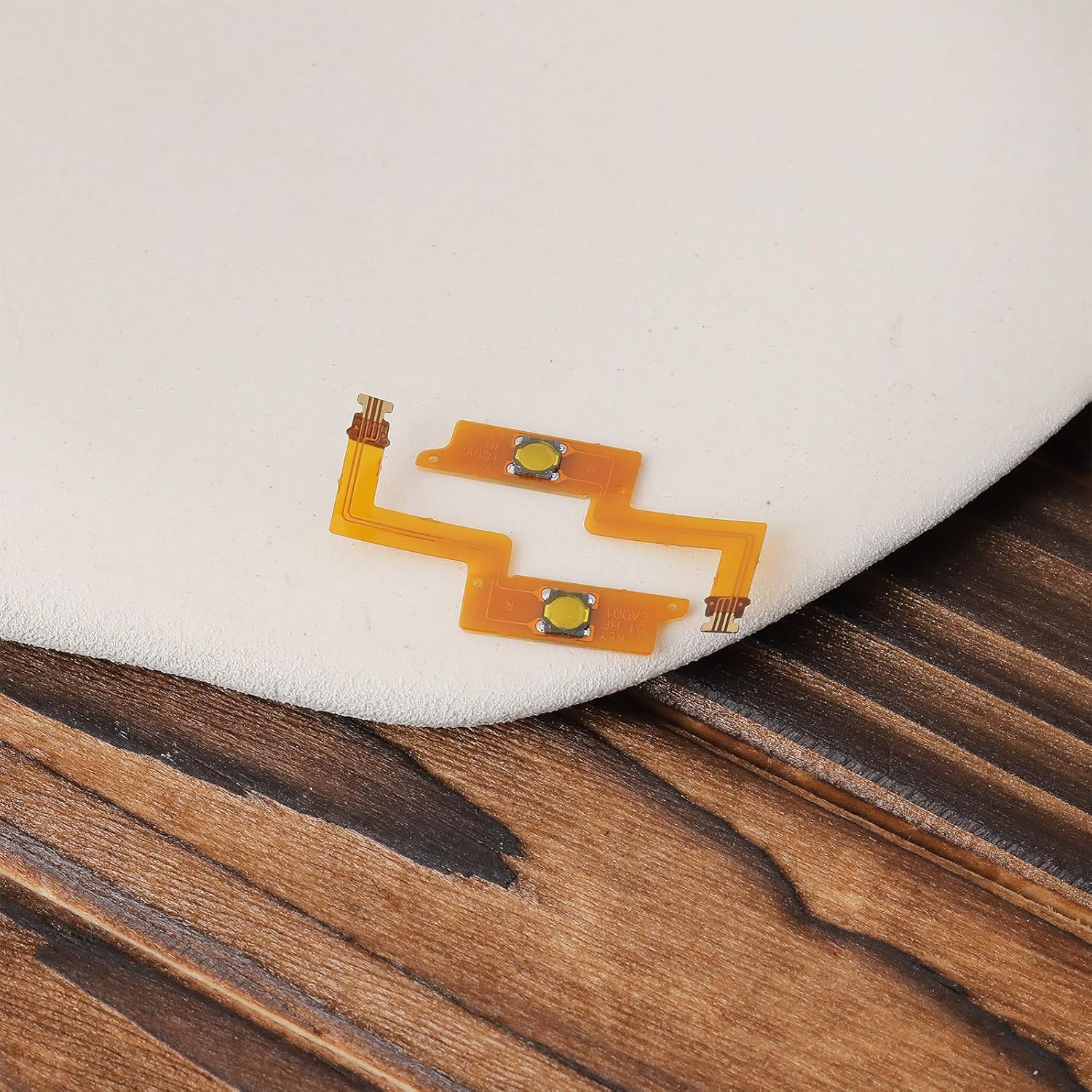 2-Piece Console Home Button Flex Cable Replacement Part Console Repair Accessory Kit Compatible with Nintendo New 3DS XL/LL N3DSXL 2015