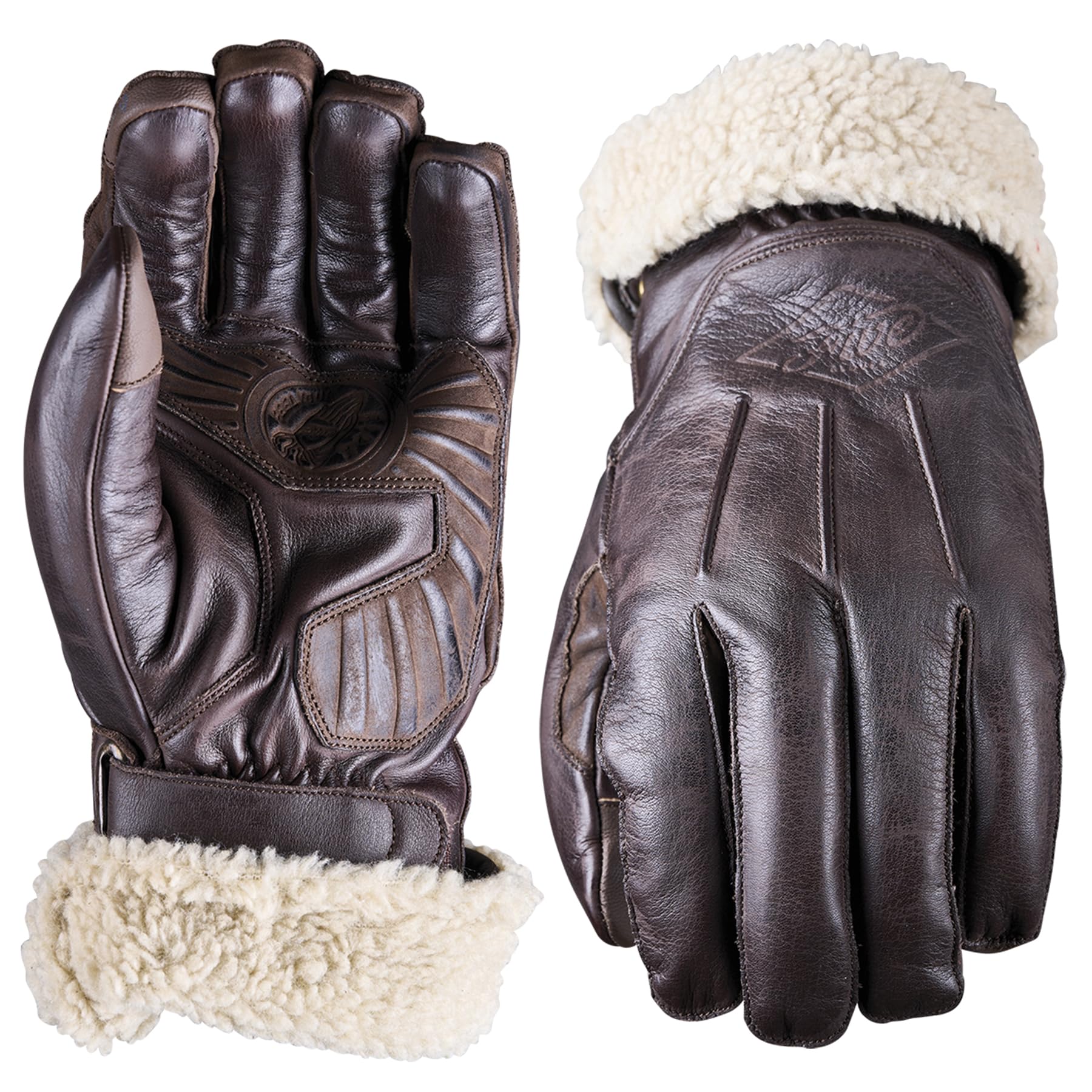Amazon | ファイブ(FIVE) バイクグローブ ワックスドブラウン (サイズ 