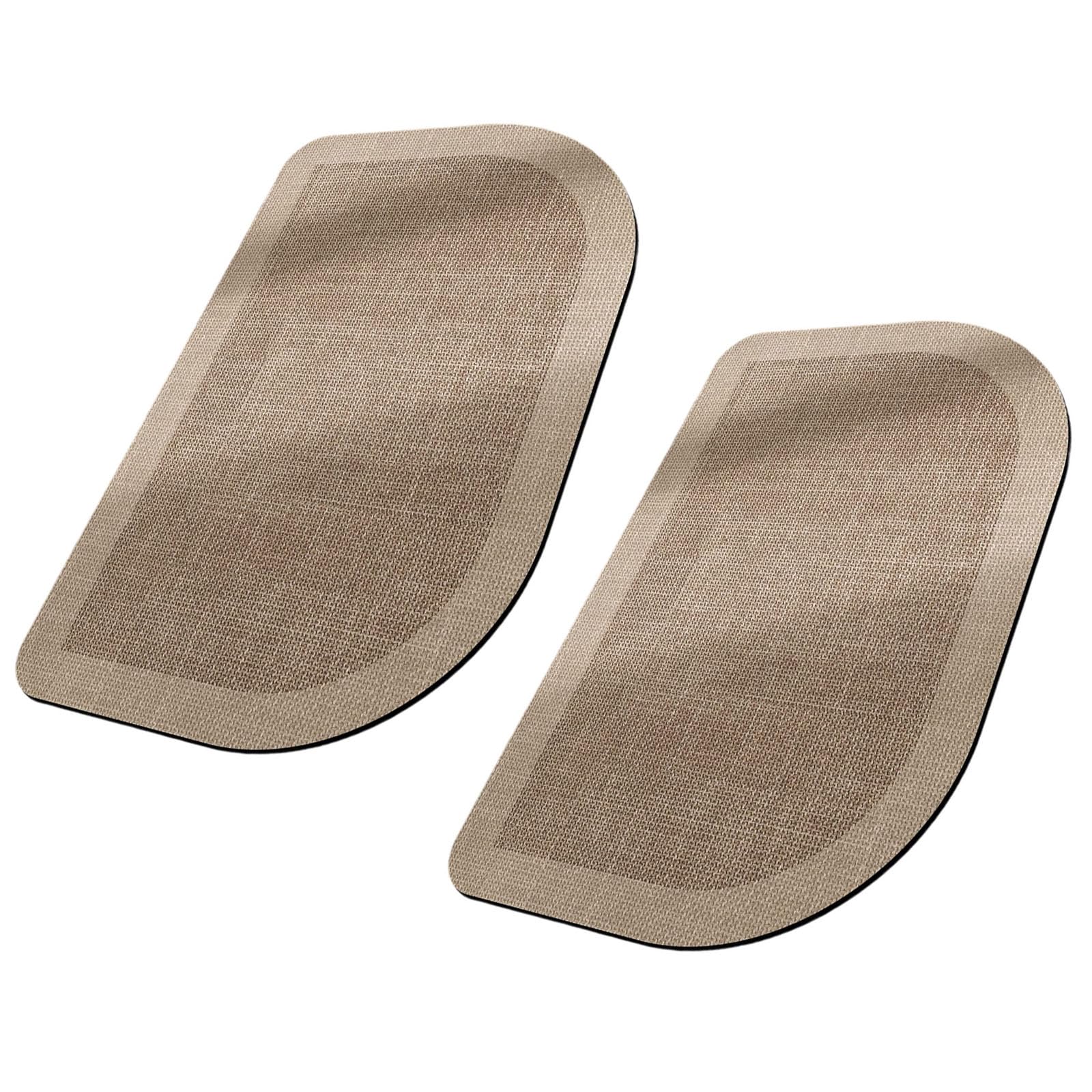 LUCKGONI 2PCS Soft Absorbent Bathroom Mat Diatomite Bath Mat NonSlip Fast Dry Bathing Floor Mats for Safe Bathing Shower