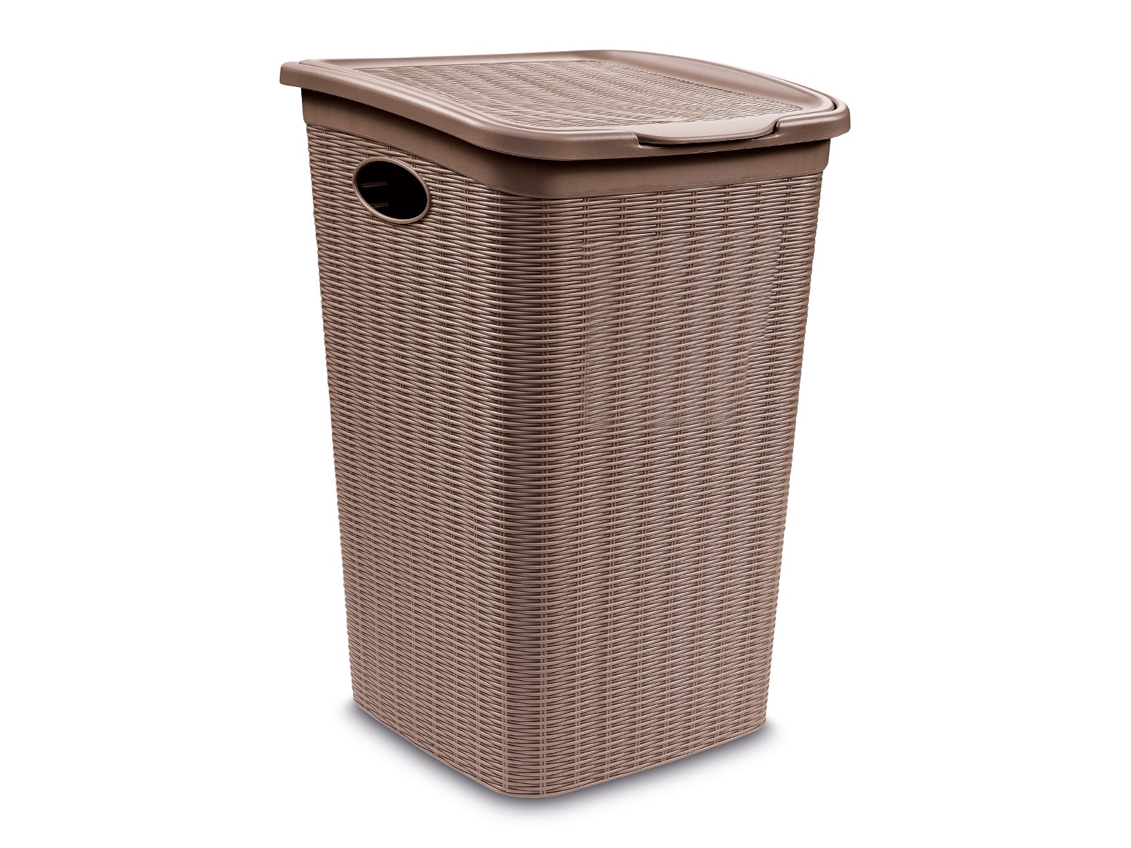 Stefanplast Elegance Wäschekorb, Beige, 28.5 x 39 x 54 cm
