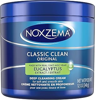 Sponsored Ad - Noxzema Classic Clean Cleanser Original Deep Cleansing, Eucalyptus,Original - 12 Oz (Pack of 6)