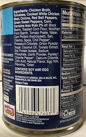 Progresso Traditional Chicken Tortilla Soup 18.5oz Can (Pack of 2)