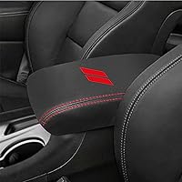 Vista 9 de YOSRTER Accesorios para Dodge Durango 2011-2018 2019 2020 Funda para reposabrazos de consola central, caja interior, decoración de reposabrazos