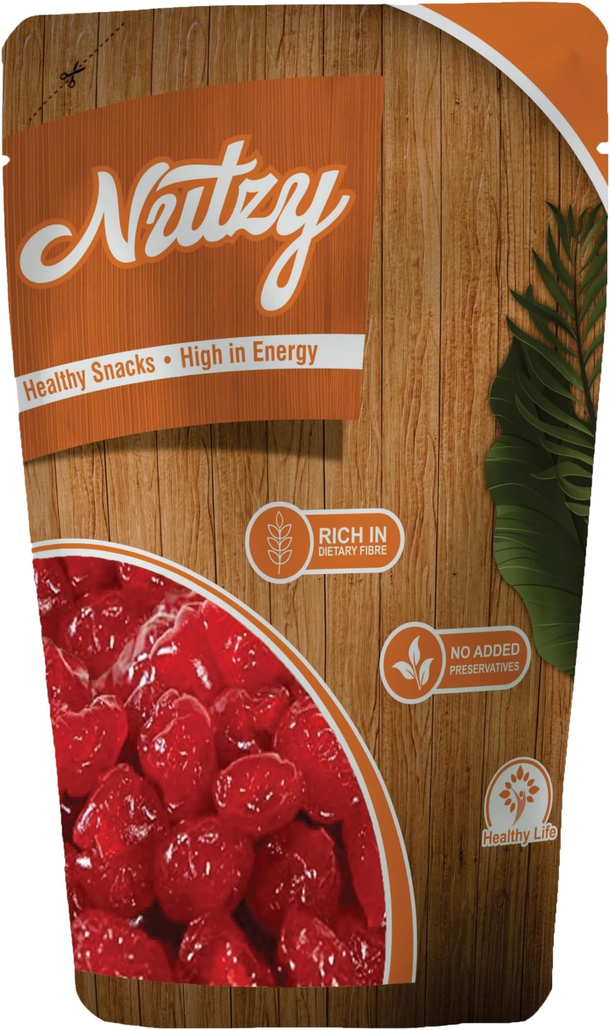 Nutzy Premium Dried Fruits (Cherry, 250g)