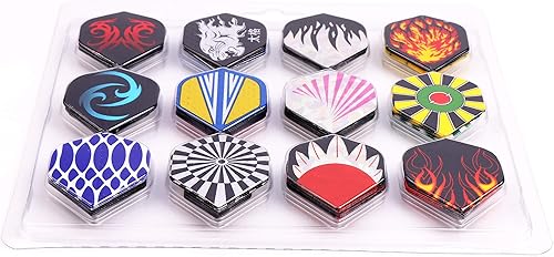 Miniatura 6 de MaxMau Dart Flights, 144 piezas de forma estándar profesional de plumas de vuelo de repuesto para punta de acero y dardos de punta suave