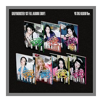 Amazon.com : BABYMONSTER DRIP 1st Full Album with Tracking