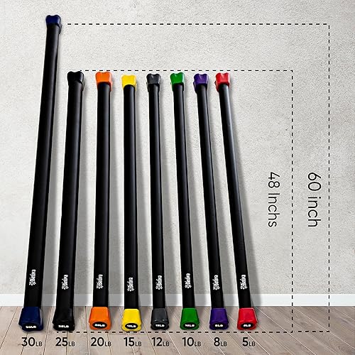 Miniatura 3 de Juego de barras con peso - Barras con peso para ejercicio