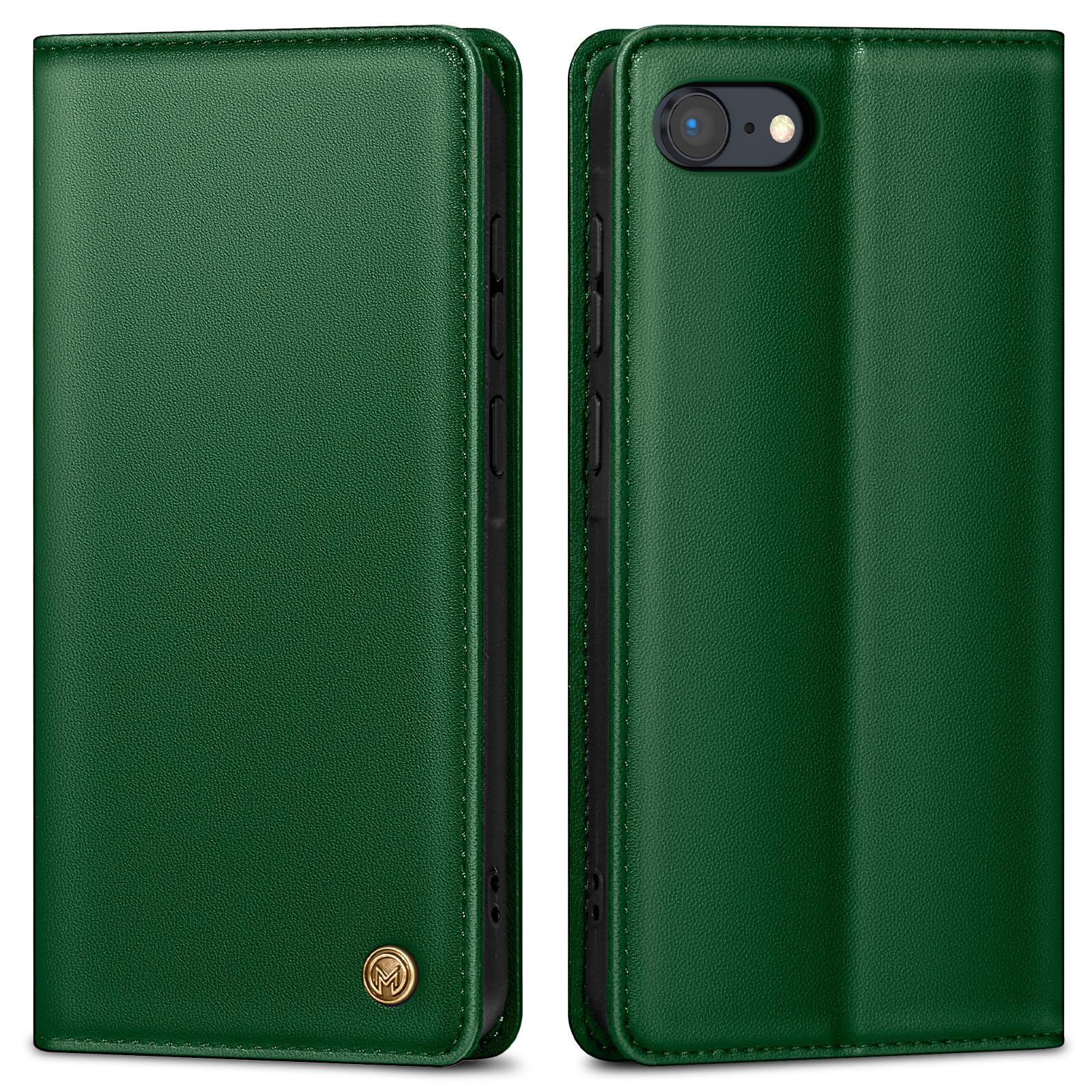 AIMOYU Handyhülle für iPhone Series Hülle,Premium Lederhülle Schutzhülle Tasche für iPhone Series Hülle Wallet Kartenfach Standfunktion Klappbar Flip Case für iPhone Series Hülle