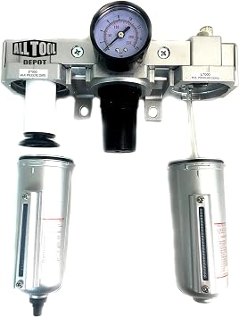 3/4 Heavy Duty FRL air control unit w/Auto Drain C706NA