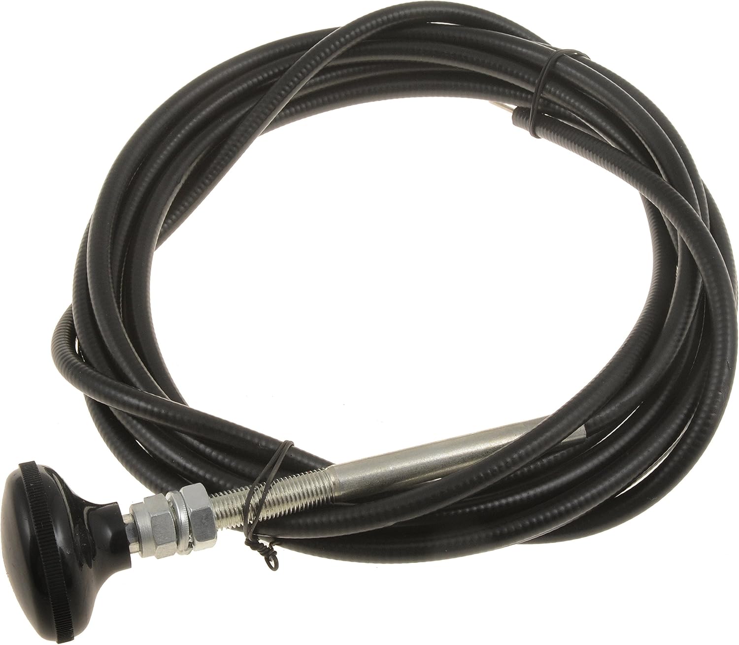 Dorman 55199 Control Cables With 2 In. Black Knob, 15 Ft. Length Universal Fit