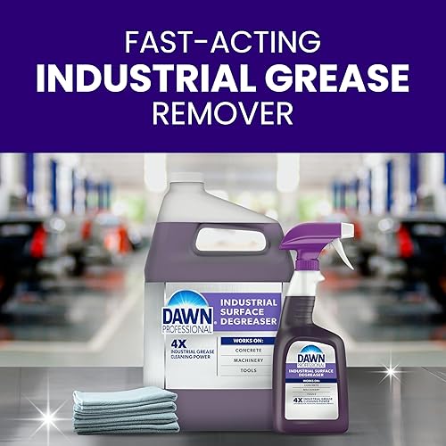 Miniatura 2 de Dawn PRO - Desengrasante industrial de superficie, espray espumoso a granel para limpiar la acumulación de grasa en cocinas comerciales, 32 onzas