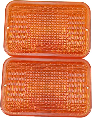 Miniatura 6 de BLUESUNSOLAR 1 lente ámbar LVU18745 de repuesto de lente de luz trasera para John Deere Tractor 1023E 1025R 1026R 2025R 2027R 2032R 2038R 2305 2320