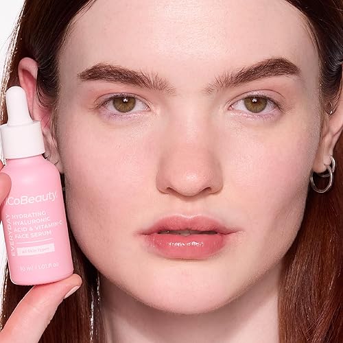 Miniatura 2 de MCoBeauty Suero hidratante de ácido hialurónico y vitamina C, aumenta la hidratación y el brillo, antienvejecimiento, vegano, cosméticos libres de