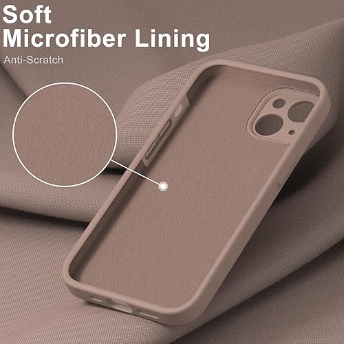 Miniatura 4 de DEENAKIN Funda para iPhone 13 con protector de pantalla cubierta de cámara mejorada goma de gel de silicona suave probada en caídas de 16 pies funda