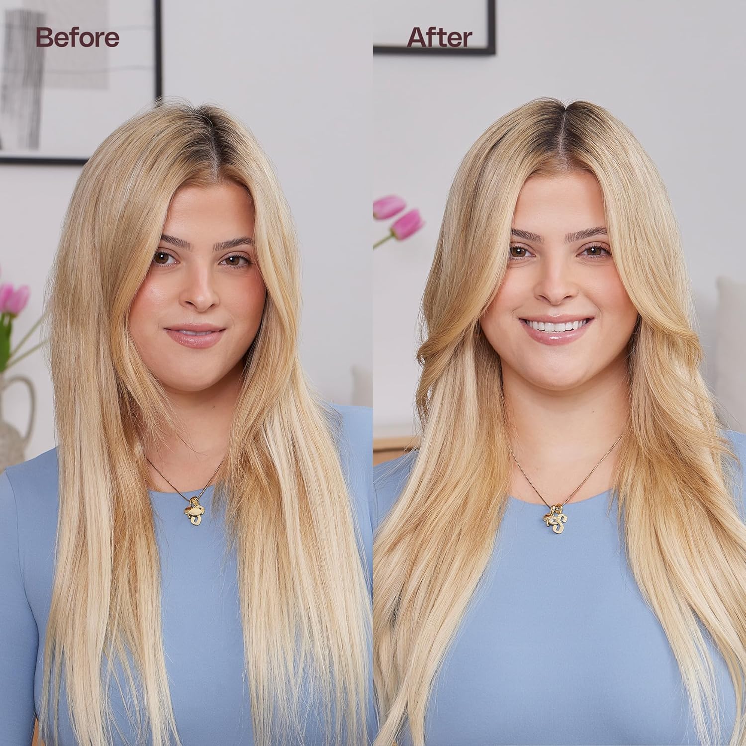 Mane Compact Ionic Hair Dryer With Diffuser, Wide Tooth Comb & Nozzle - 4-Piece Blow Dryer With Ionic Technology to Help Seal Cuticles, Reduce Frizz & Decrease Drying Time - Travel Size Hair Tools - Image 4