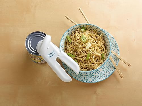 Miniatura 8 de Culinare MagiCan, abrelatas manual con liberación de tapa, accesorios de cocina para abridor de tapas resistentes, manual para el abrelatas de