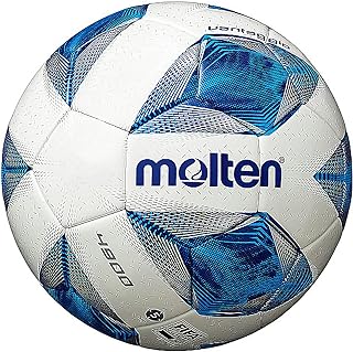 Molten Sport-Tec F5A4900 - Balón de competición, Color Blanco, Azul y Plateado