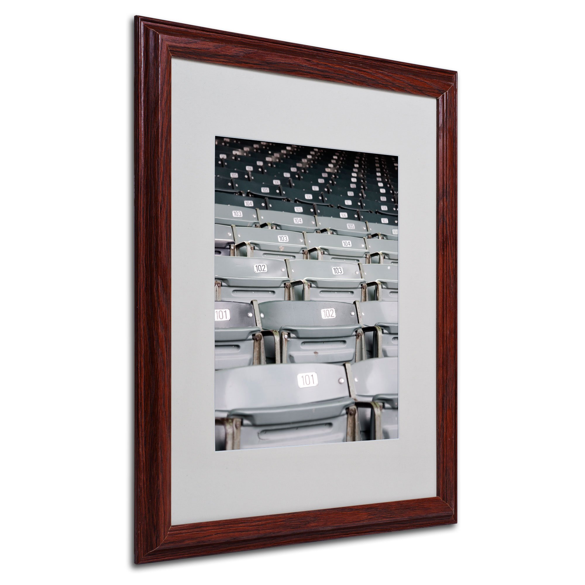 Wrigley Chicago by Yale Gurney Canvas Art, 16 by 20-Inch, Wood Frame