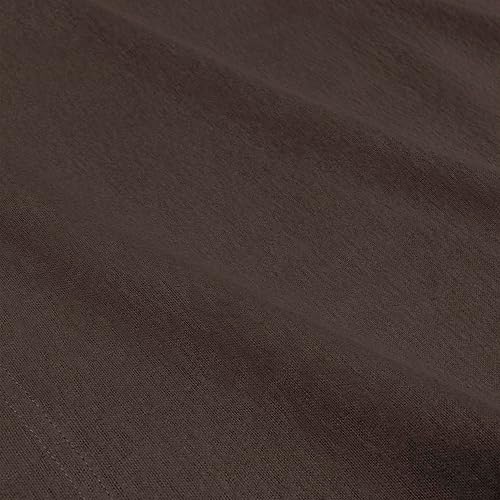 Miniatura 4 de Superior El juego de sábanas de franela de algodón incluye una sábana encimera, dos sábanas bajeras y dos fundas de almohada, transpirable, moderno