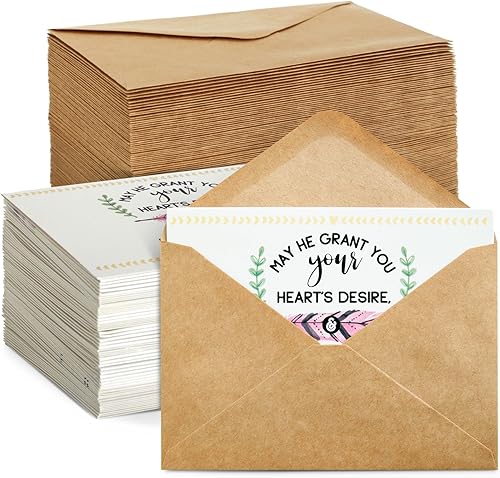 Miniatura 9 de Faithful Finds - Paquete de 120 tarjetas de felicitación cristianas religiosas a granel con sobres y 20 diseños inspiradores de versículos bíblicos