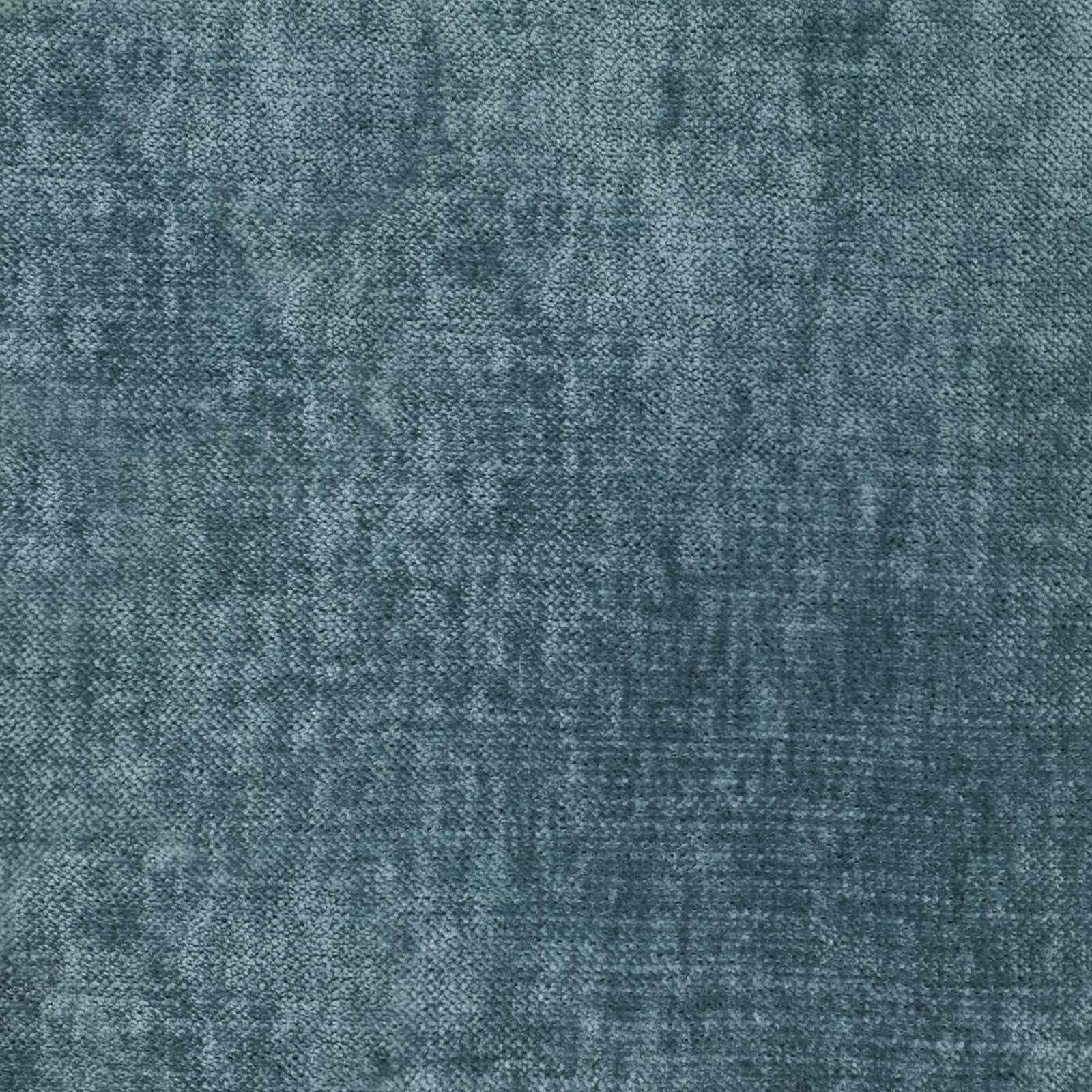 vidaXL Funda de cojín 6 piezas HEERLEN azul diámetro 50 cm tela de felpilla interior funda de almohada chenilla poliéster moderno accesorios para el hogar elegante decorativo