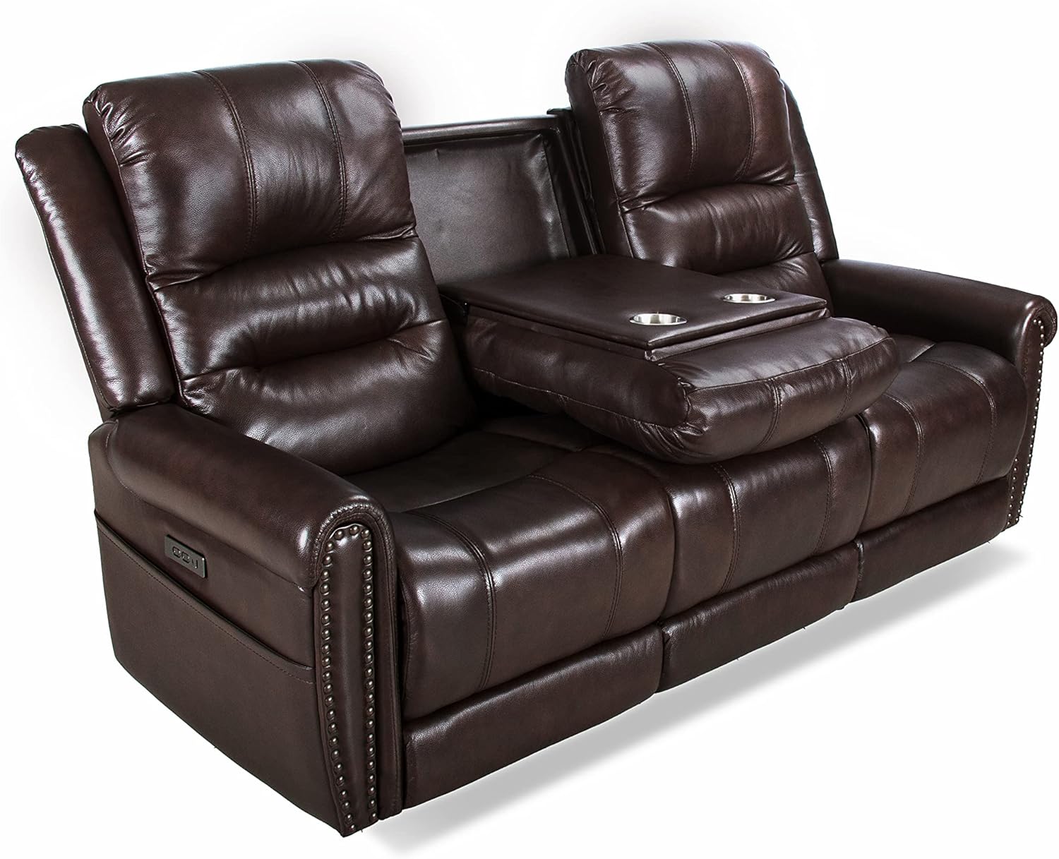 nycsuoani Power Recliner Chair Home Theater Single Electric