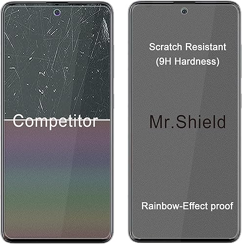 Miniatura 5 de Mr.Shield - Protector de pantalla diseñado para Samsung Galaxy A51  Galaxy A51 5G  Galaxy A51 5G UW vidrio templado vidrio japonés con dureza 9H