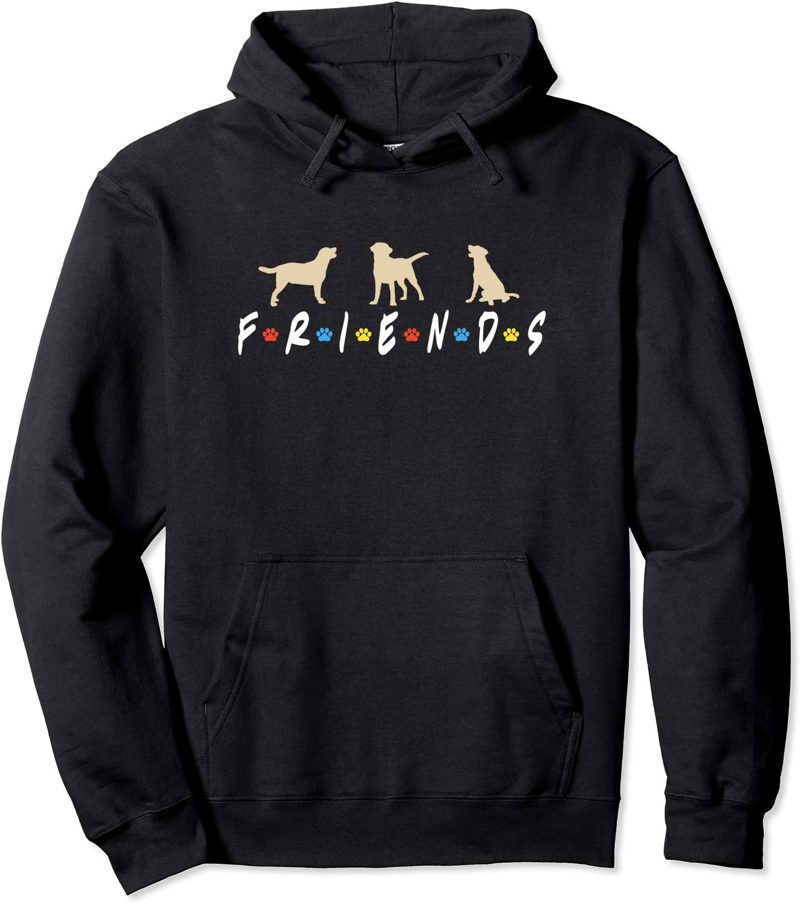 Funny Labrador Dog Meme Sweater, Yellow Lab Retriever Pullover Hoodie