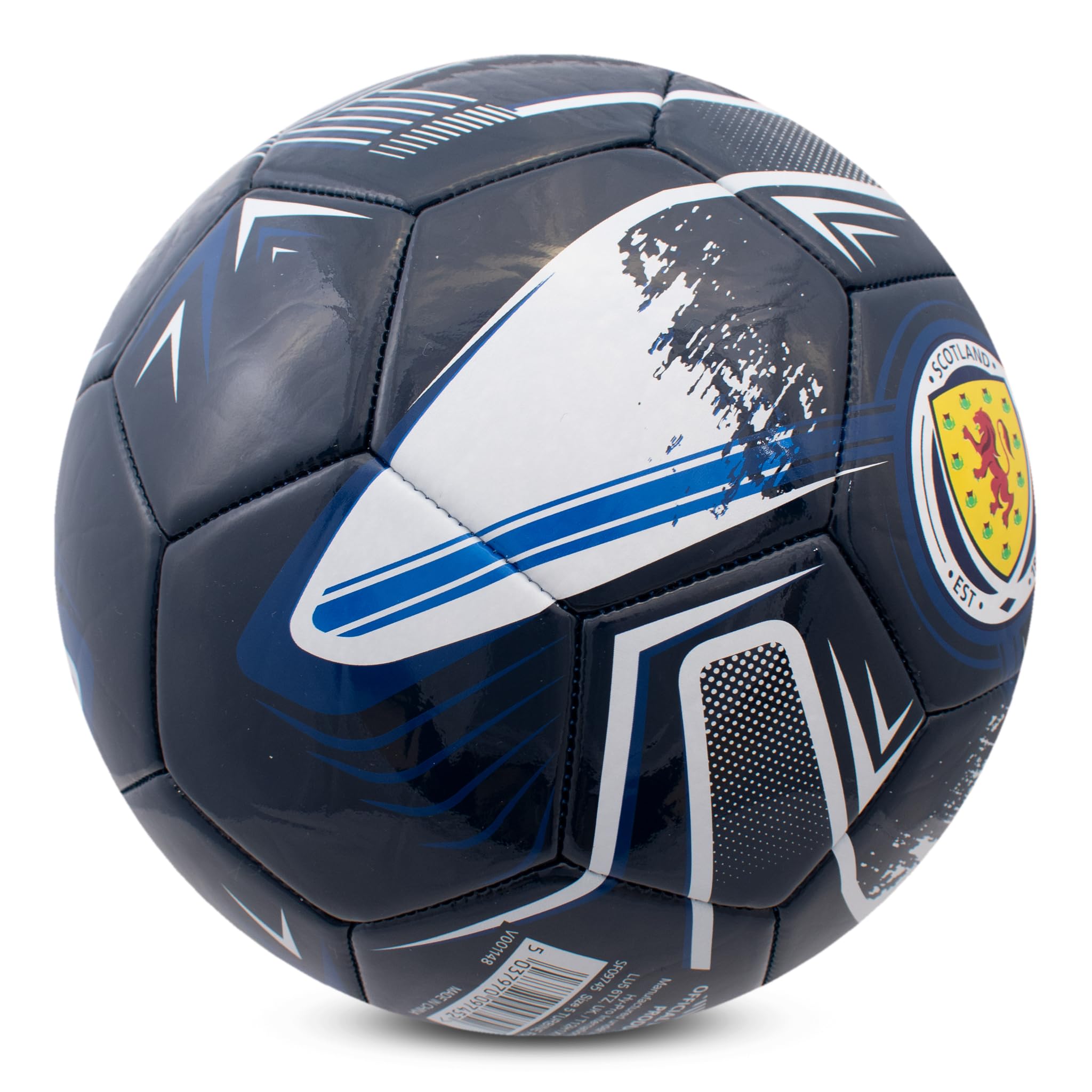 Hy-Pro Officially Licensed Scotland FA Football - Size 5, Turbine Design, Training, Match, Merchandise, Collectible For Kids and Adults - Image 2