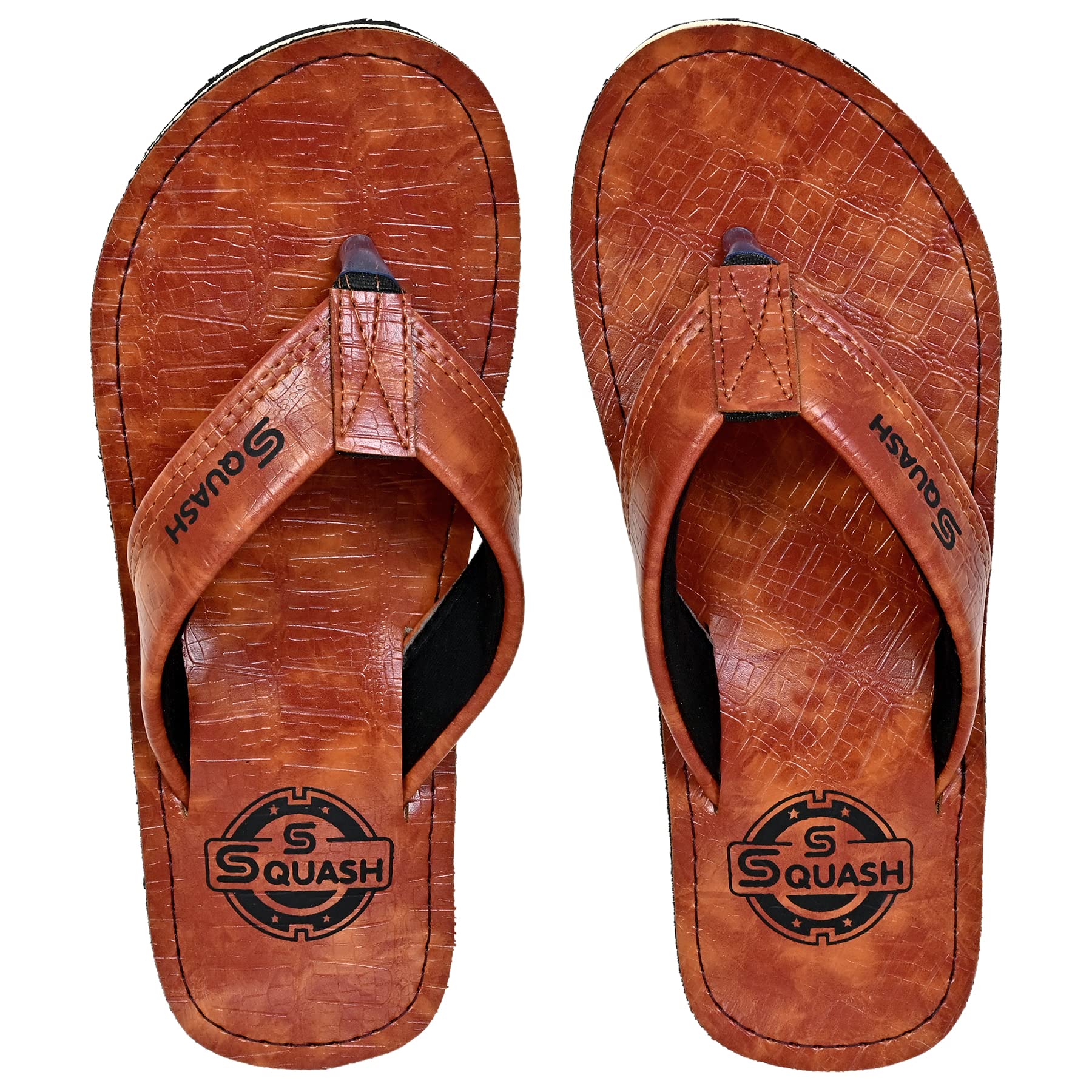 Squash Mens EXTRA COMFORT CASUAL Flip Flops Slippers (TAN, numeric_8) (B0BDMZKSRB) Amazon Price History, Amazon Price Tracker