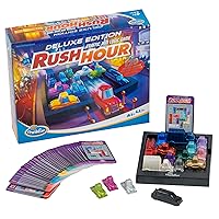 ThinkFun - Rush Hour Gioco Deluxe | Giochi Da Tavolo per Bambini 120 Sfide | Bambino