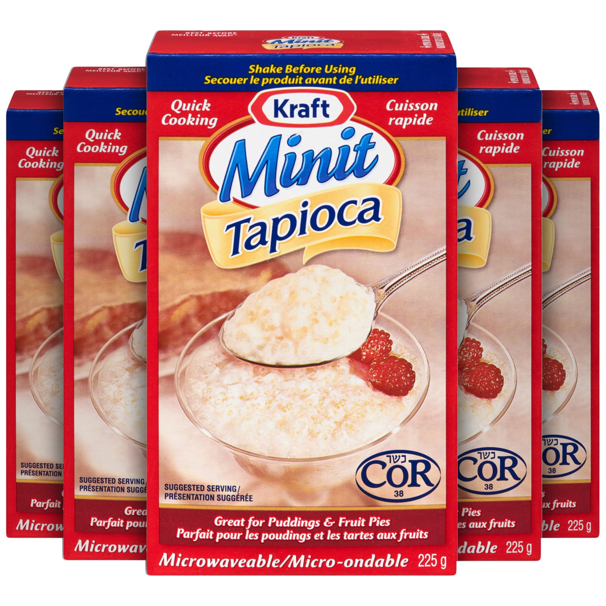 Kraft Minit Tapioca Pudding, 225g/7.9oz, Imported from Canada}