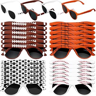 Novelty Sport Party Favors Glasses - Fun Theme Gifts for Adults