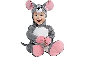 Rubie's Child's Mouse Costume Jumpsuit and Headpiece
