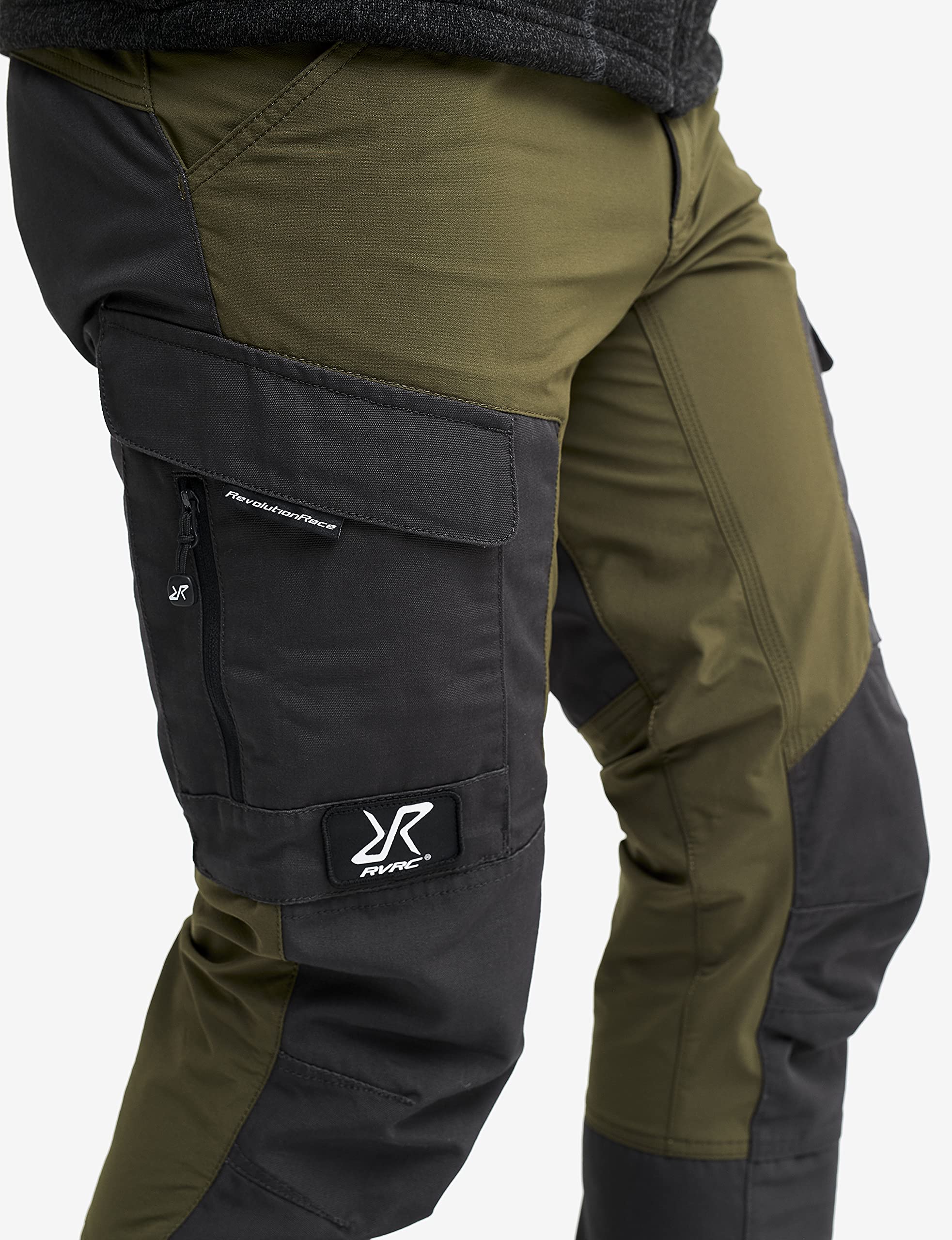 RevolutionRace RVRC GP Pants, Pantaloni da Uomo, durevoli per Trekking e Altre attività all'Aria Aperta
