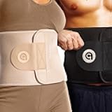 Waist Trimmer Belt Bundle for Men & Women – Sweat Band Waist Trainer Belt for a Toned Look - Reinforced Trim and Double Velcro (Silver & Latte, Large: 9” x 46”)