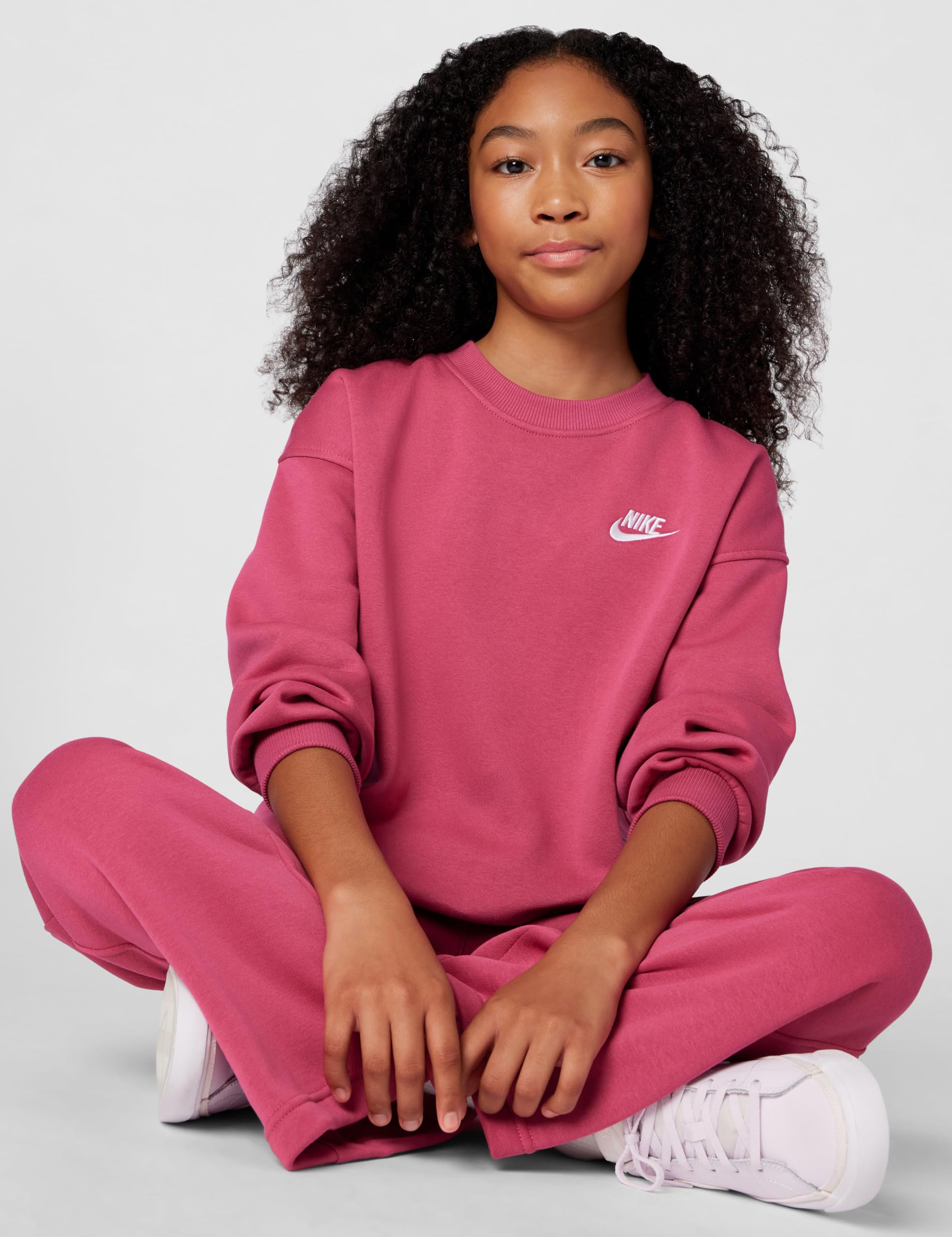 Nike Sportswear Club bluza polarowa bardzo duża dla starszych dzieci (dziewcząt), FD2923